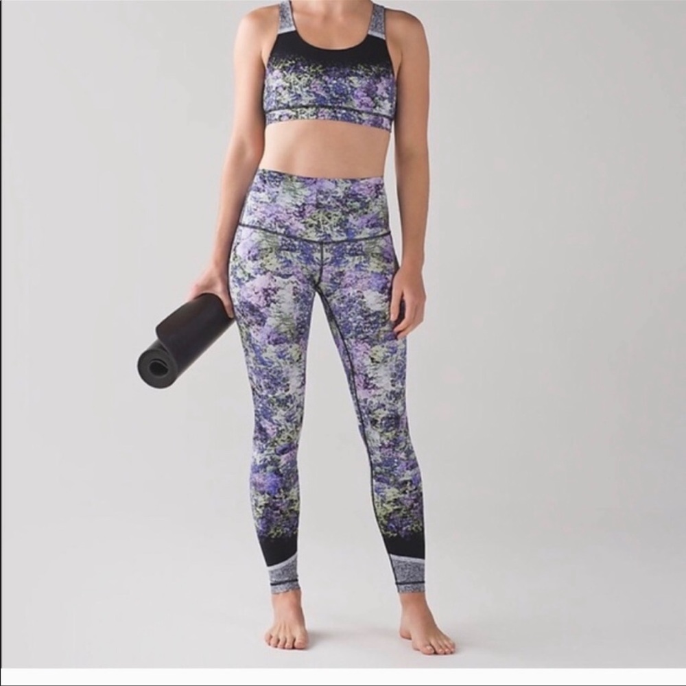 Lululemon wunder under rare print legging
